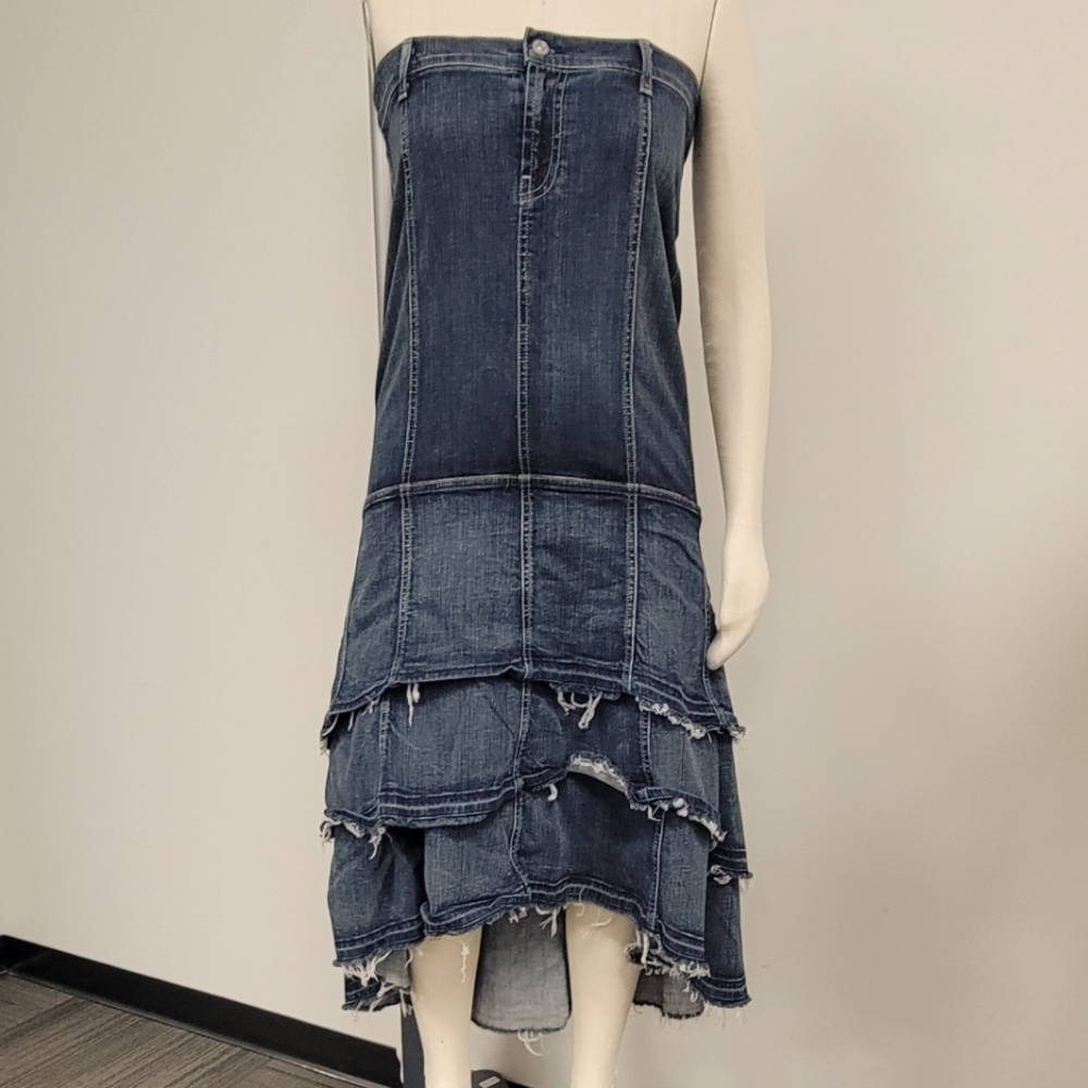 7 Seven for all mankind fun denim dress